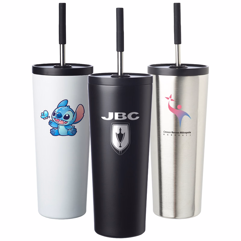 Galveston Stainless Steel Vacuum Tumbler, 26 ounces