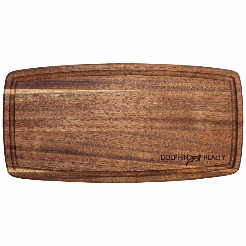 TB Home® 16" Acacia Cutting Board with Juice Groove