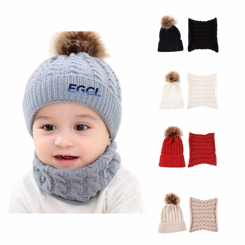 Winter Hat and Scarf Set for Toddler