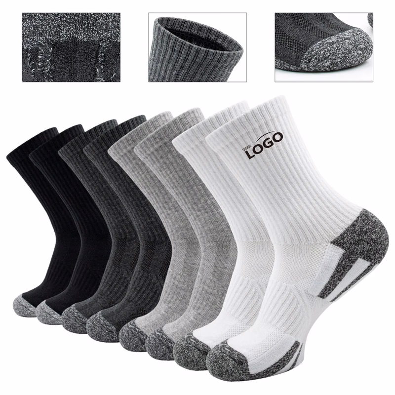 Performance Athletic Sock Combed Cotton Moisture Wicking