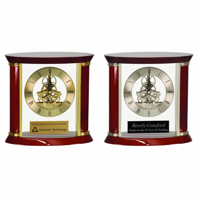 7 3/4" Executive & Piano Finish Clock