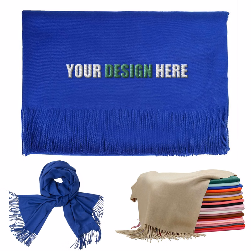 Large Faux Pashmina Scarf