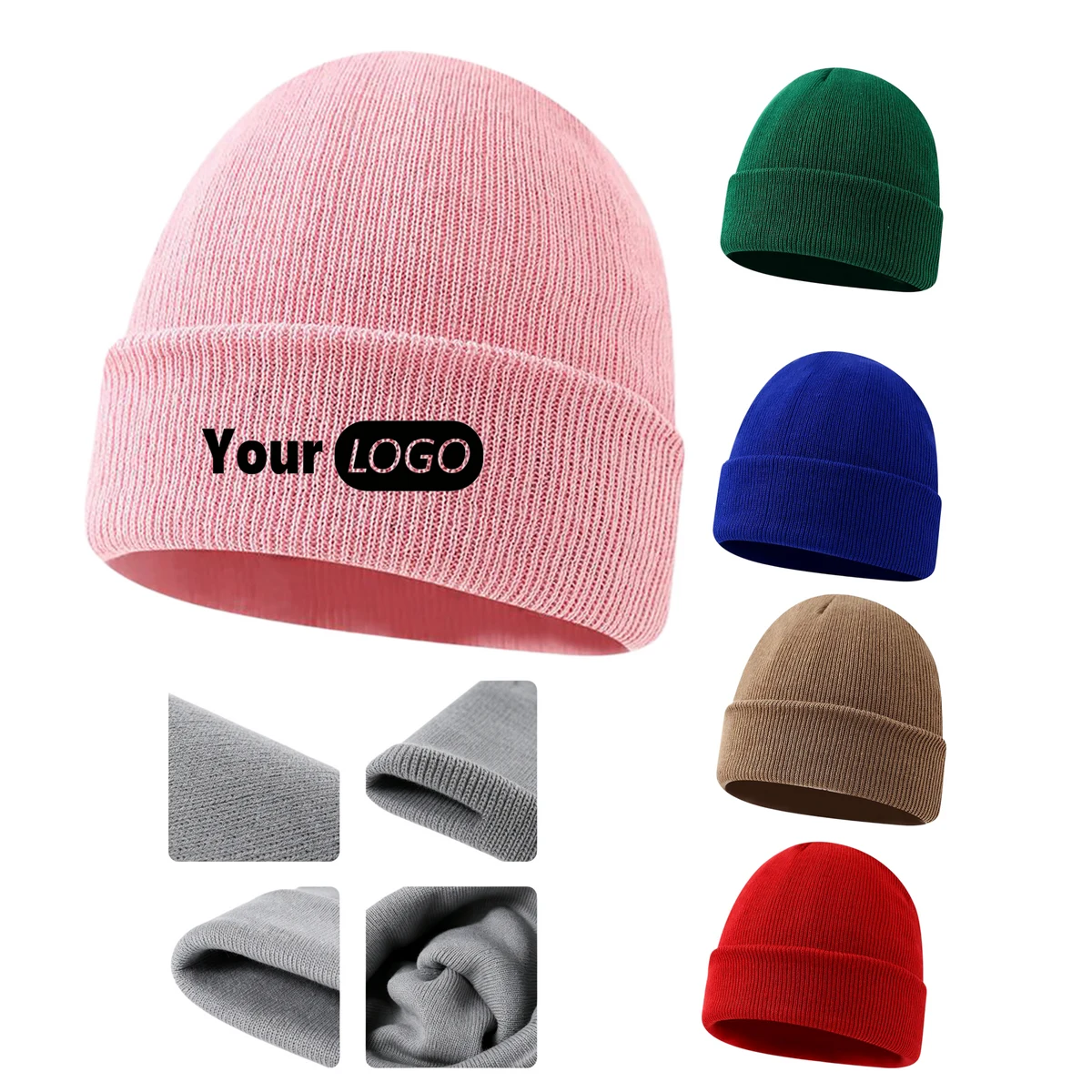Personalized Embroidered Beanie 1