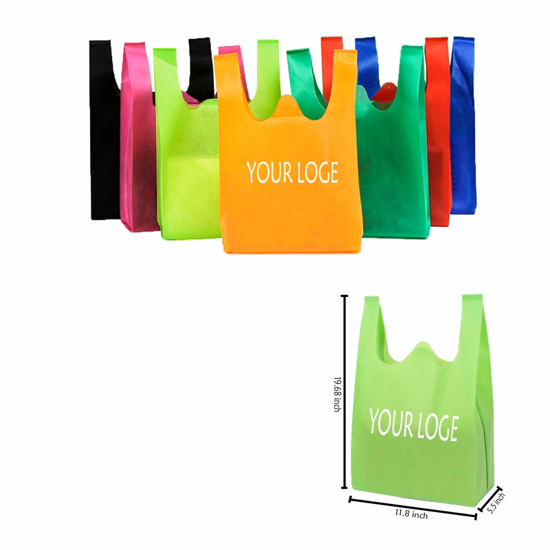 Foldable T-Shirt Bag MOQ 100PCS