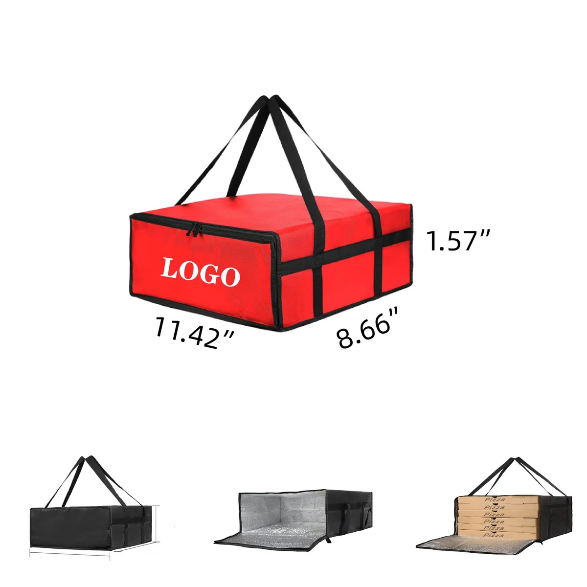 MOQ 5 pcs Eco-Friendly Food Delivery Bag 1