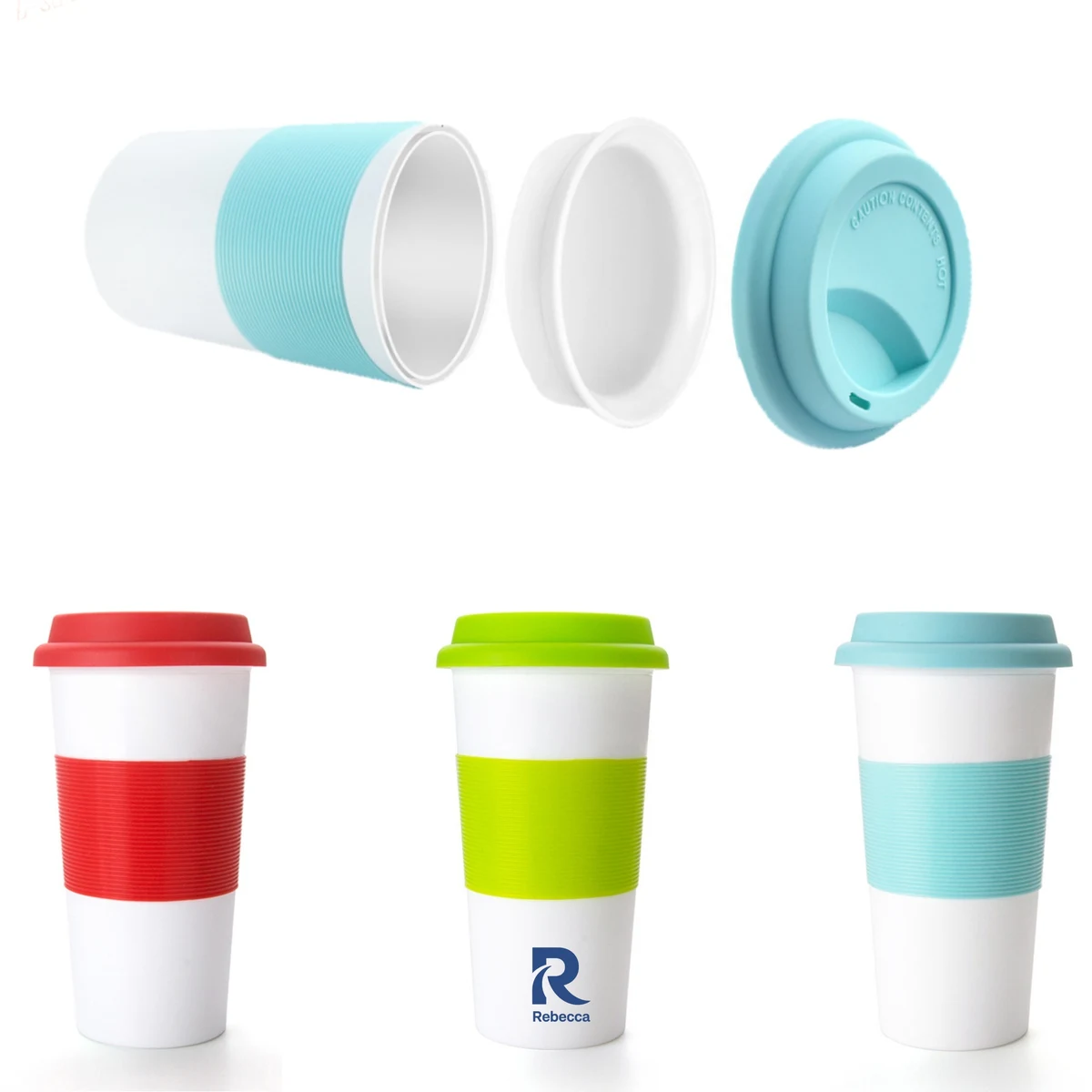 Customized silicone cup cover water cup 1