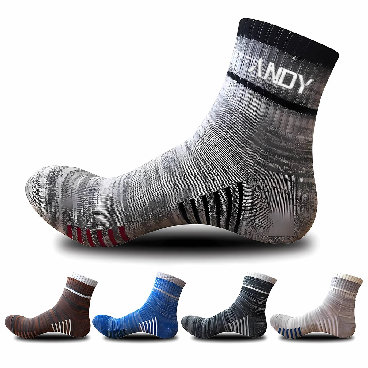 Sports Quarter Mid Calf Socks 1