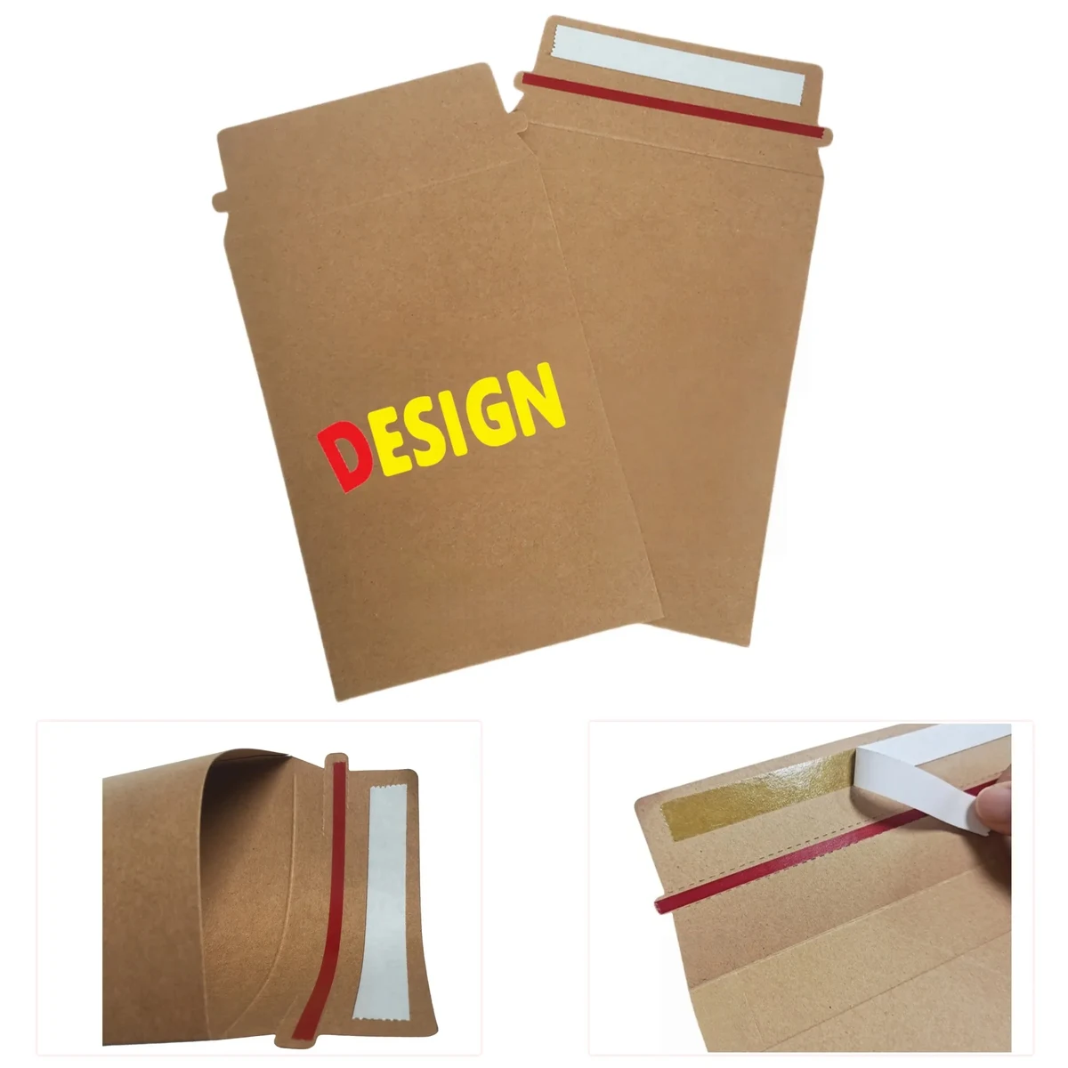Kraft Paper Self-Seal Mailer Envelopes 1