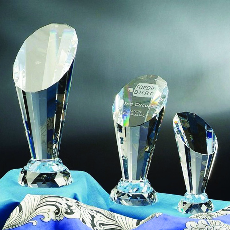 Spotlight Optic Crystal Award - Large