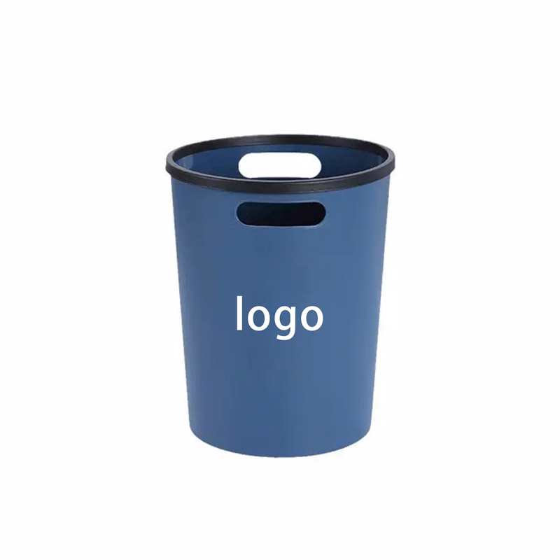 Round Rimmed Trash Can