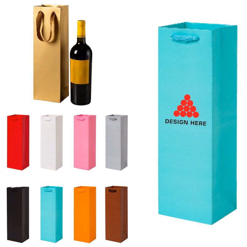 Wine Paper Gift Bag
