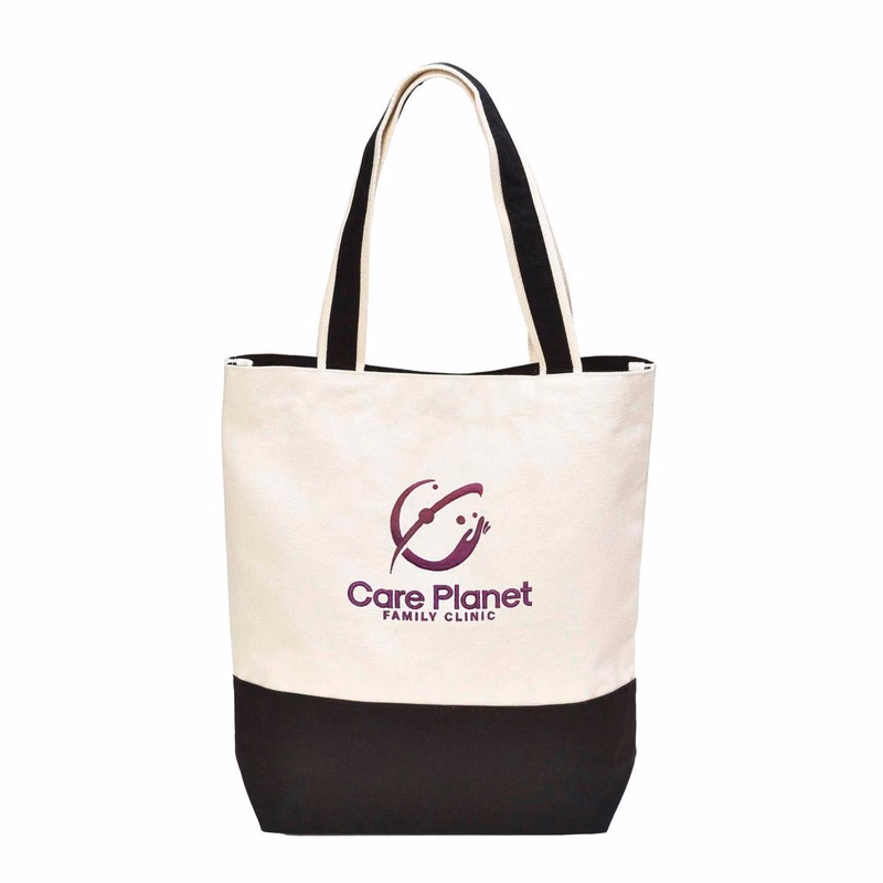 Carry-All Tote with Embroidery