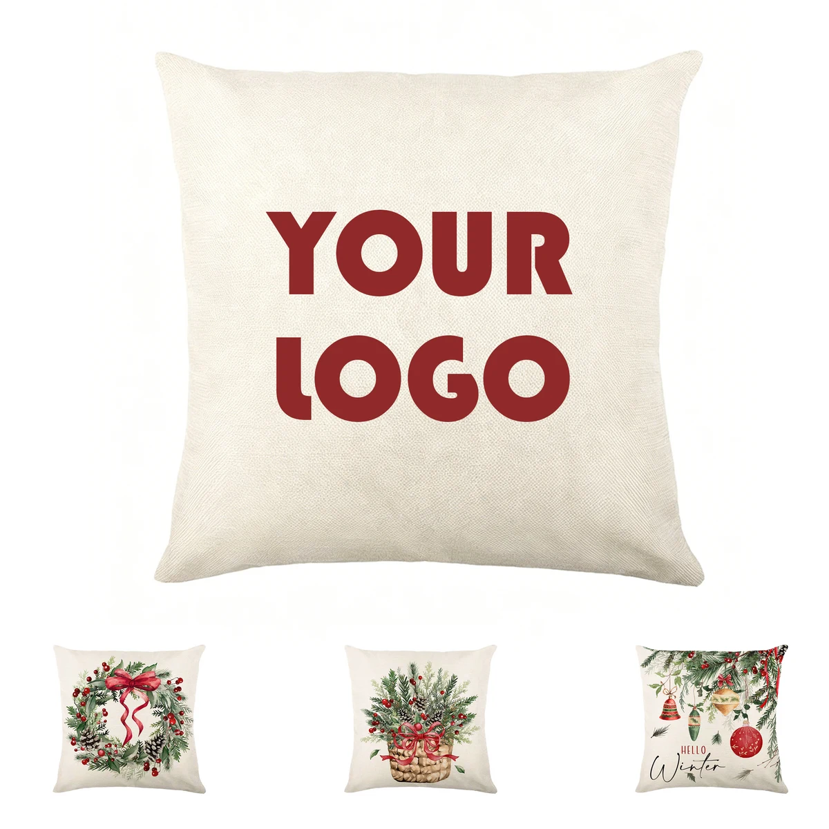Full-Color Dye-Sublimation 17.7-Inch Pillow 1
