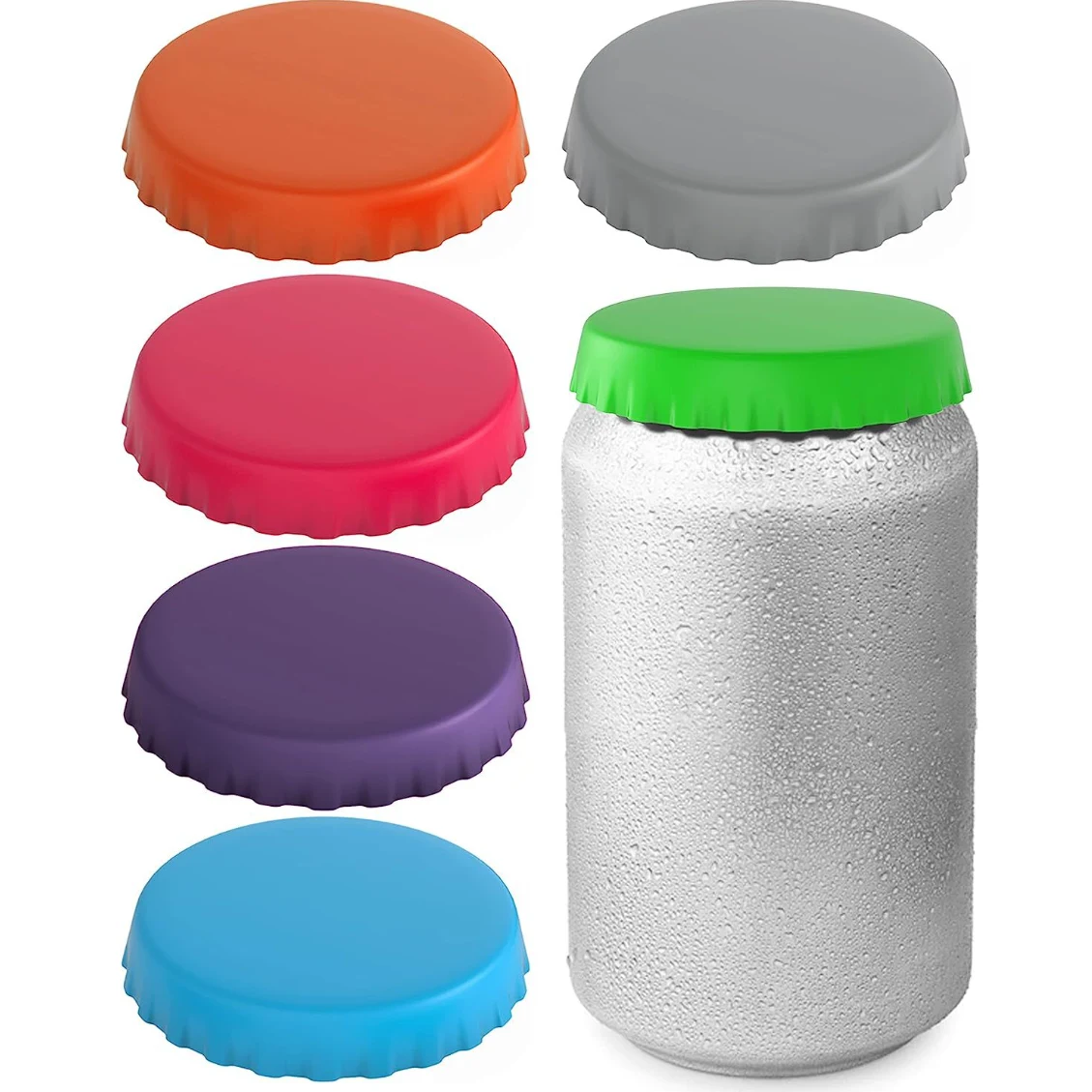 Standard Silicone Beverage Can Covers 1