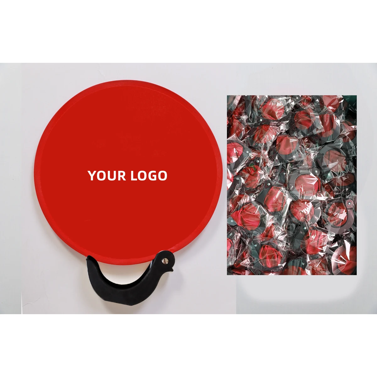 Promotion Custom Nylon Folding Advertising Fan Folding Hat Gift Nylon Frisbee 1
