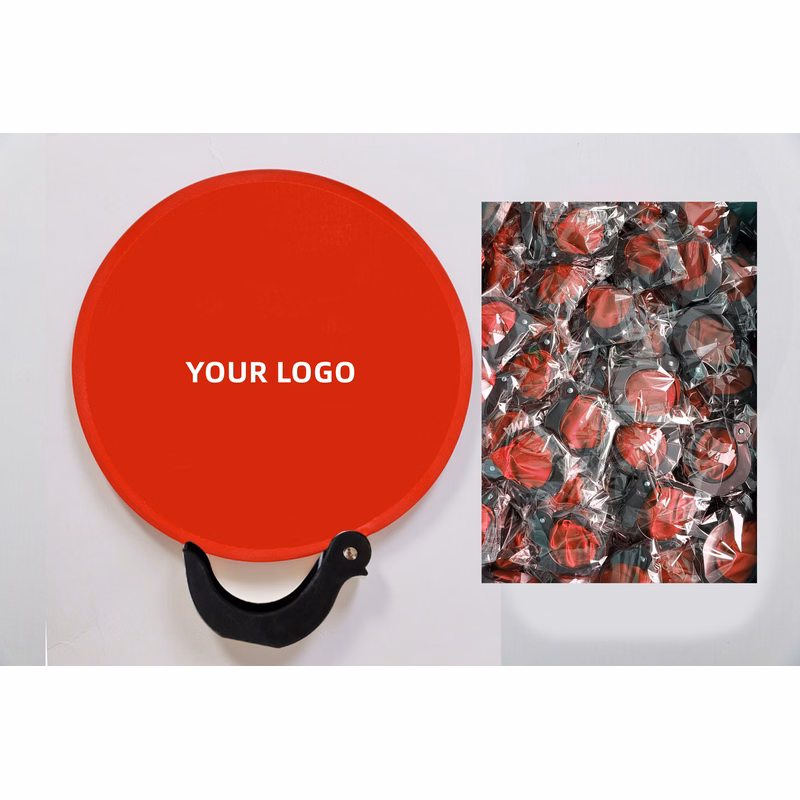 Promotion Custom Nylon Folding Advertising Fan Folding Hat Gift Nylon Frisbee