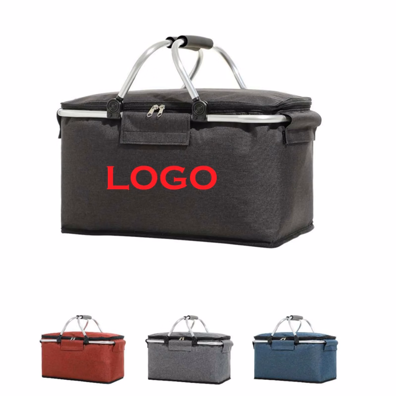 Insulated Cooler Basket Portable