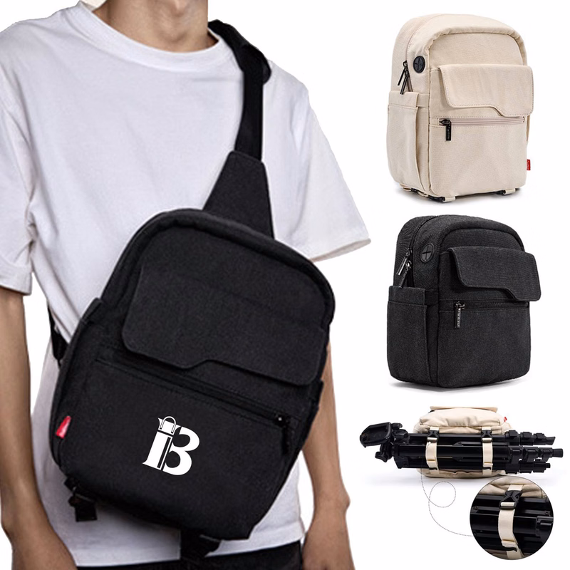 Waterproof canvas camera chest bag