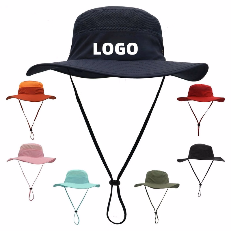 Wide Brim Foldable Bucket Hat