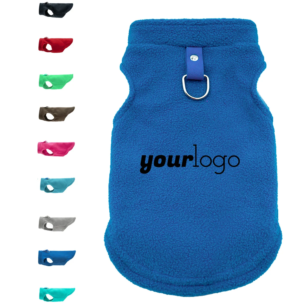 Plush Fleece Winter Dog Jacket 1