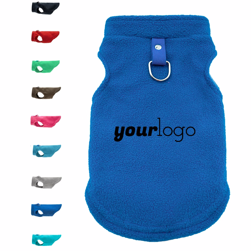 Plush Fleece Winter Dog Jacket