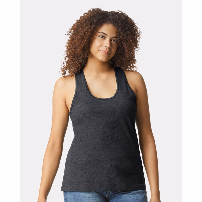Women's Softstyle® CVC Racerback Tank Top - 64220LCVC