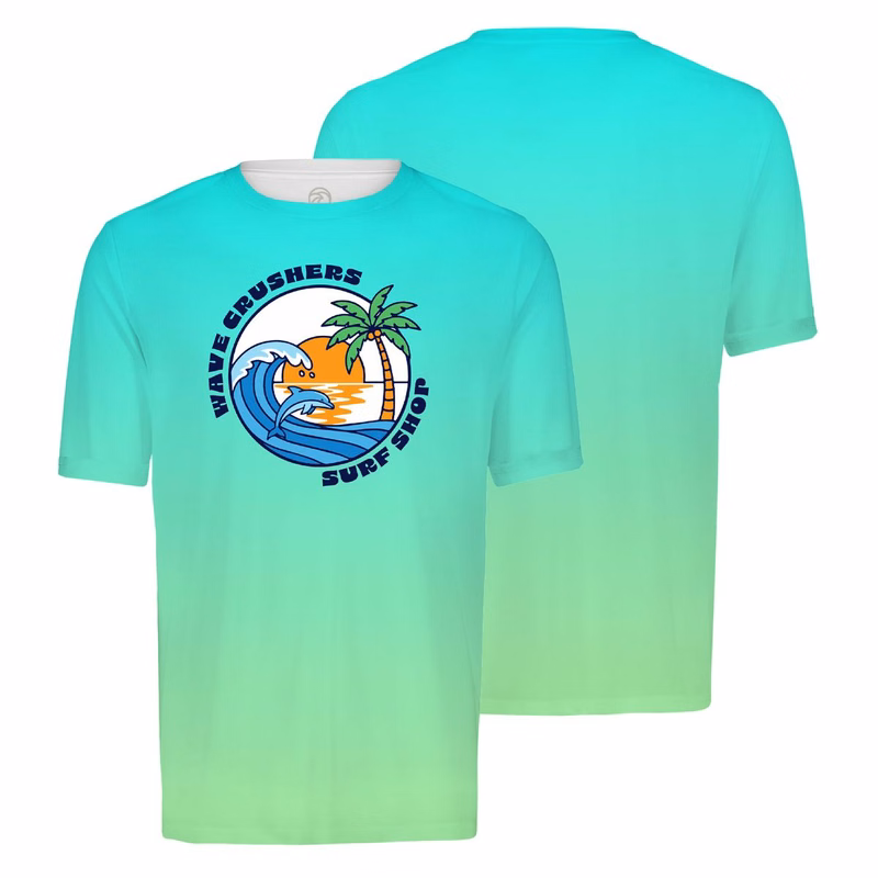 Vapor Apparel Full Sublimation Youth Lightweight Short Sleeve T-Shirt