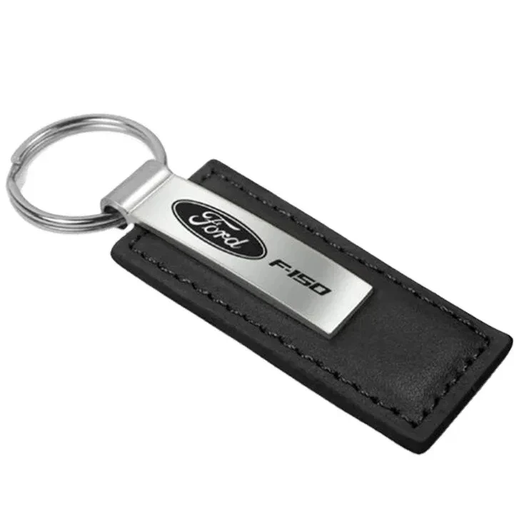 Custom Laser Cut Leather Key Chain 1