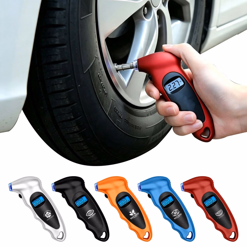 5 2/5" L x 2 1/5" W x 1 1/5" H Digital Tire Pressure Monitor
