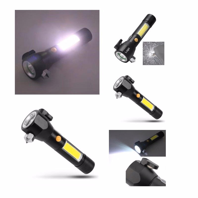 Car Safety Hammer Flashlight