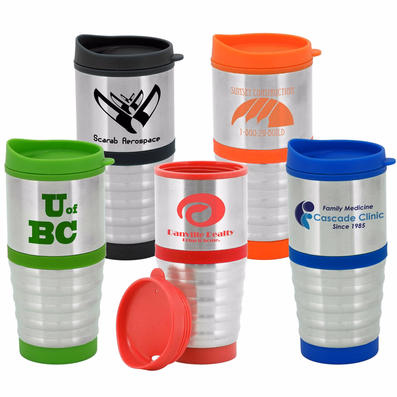 16 Oz. Serius Stainless Steel Tumbler w/Plastic Liner