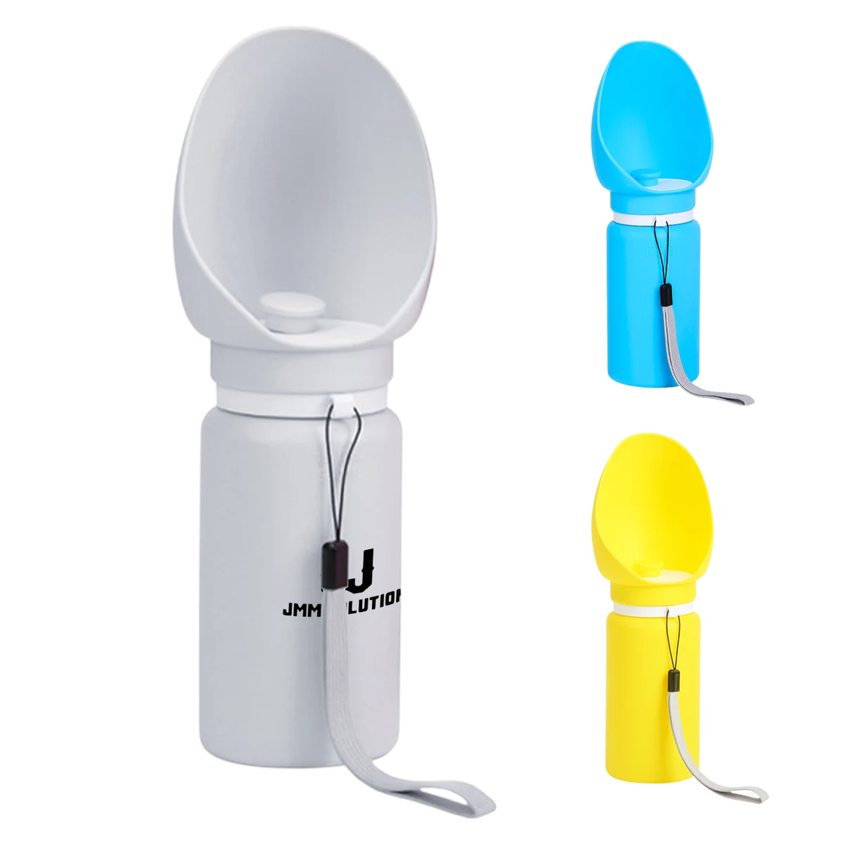 19oz Portable Collapsible Silicone Dog Water Bottle 1