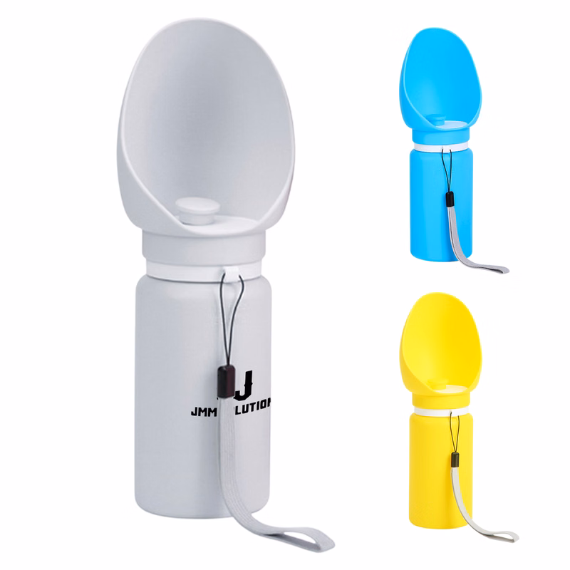 19oz Portable Collapsible Silicone Dog Water Bottle