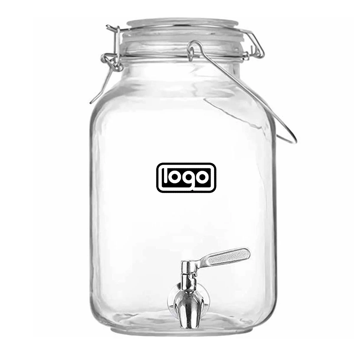 170oz Glass Jar with Tap 1
