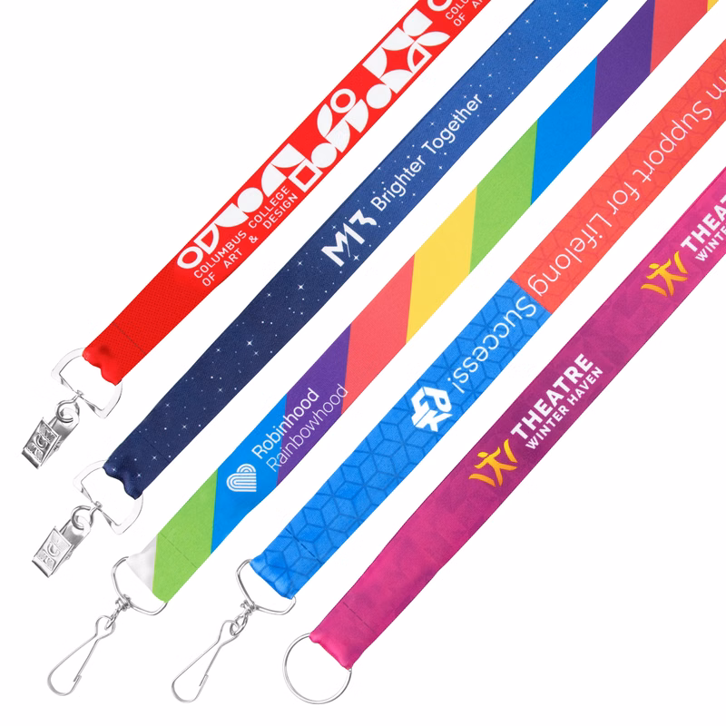 1" Dye Sublimated Lanyard - 3 Day Rush Production