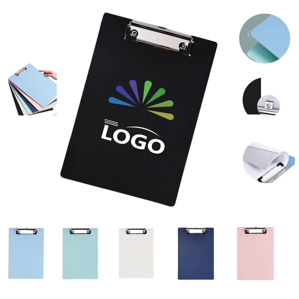 A4 plastic clipboard with configuration folder 1
