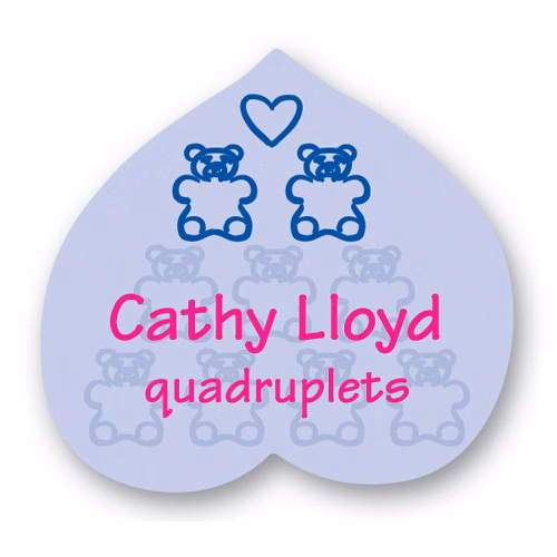 Full Color Name Badge w/ Personalization (2.125"X2.25") Heart