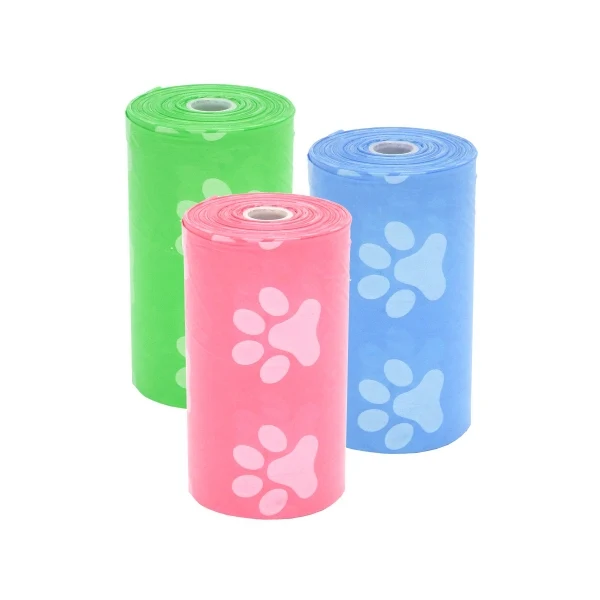 Paw Print Pet Waste Bag Dispenser Refill 1