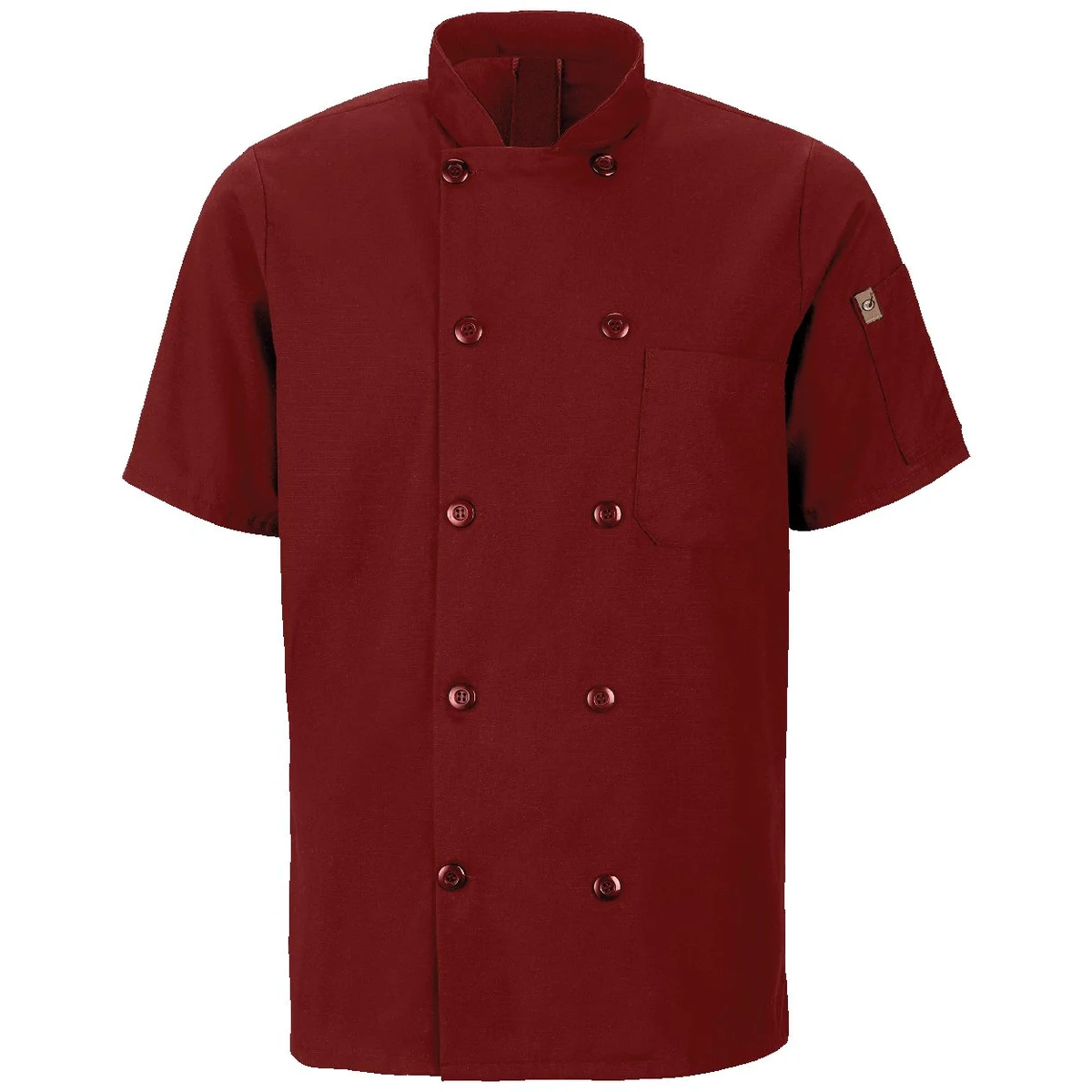 Mimix™ Short Sleeve Chef Coat with OilBlok - 046X 1