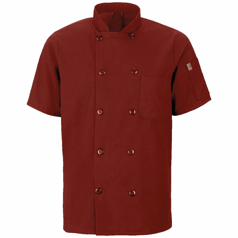 Mimix™ Short Sleeve Chef Coat with OilBlok - 046X