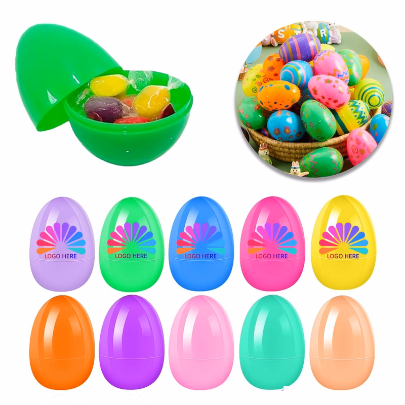 Customizable Fillable Plastic Easter Eggs