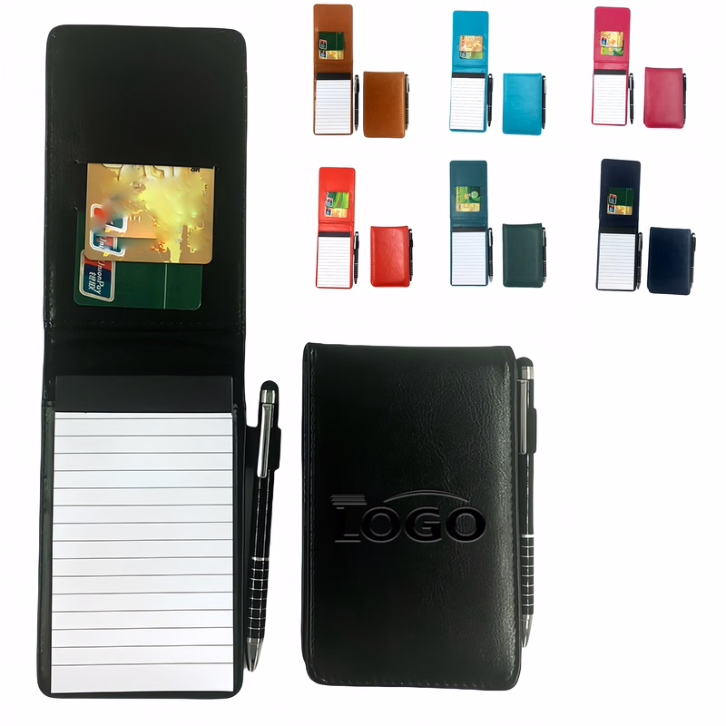 Customizable Portable A7 PU Leather Notepad