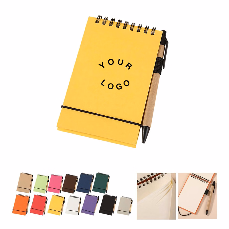 Compact Journal with Pen Loop and Closure Band