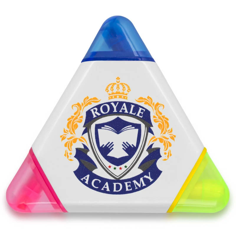 Custom Triangle Plastic Highlighters 1