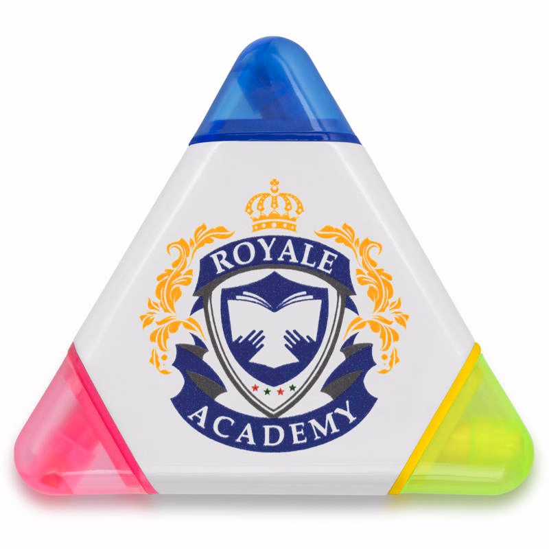 Custom Triangle Plastic Highlighters