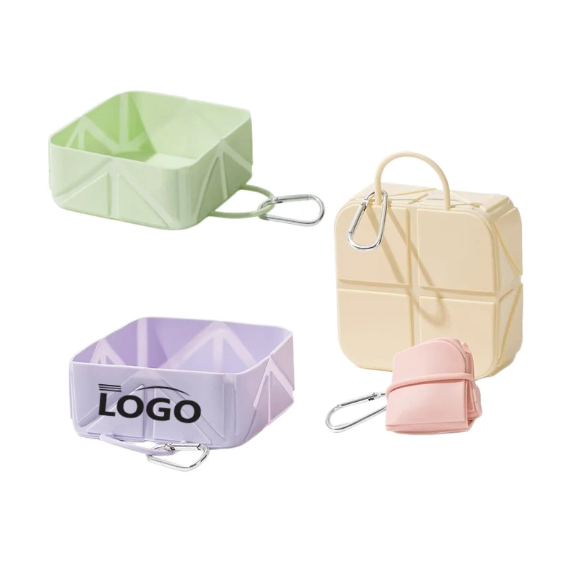 Portable Silicone Folding Pet Bowl 1