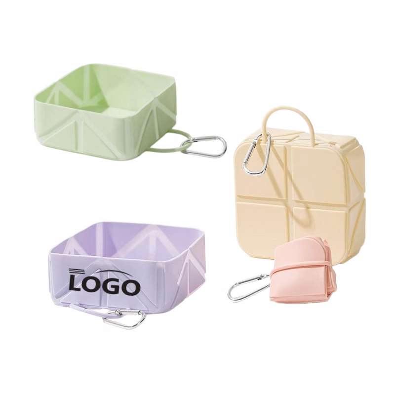 Portable Silicone Folding Pet Bowl