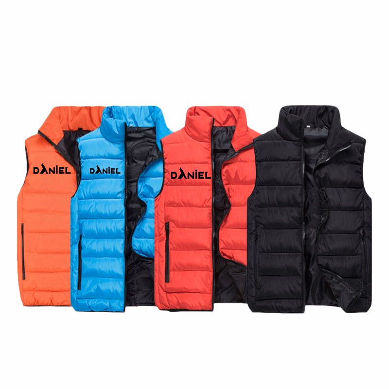 Vest Filled With Down Cotton