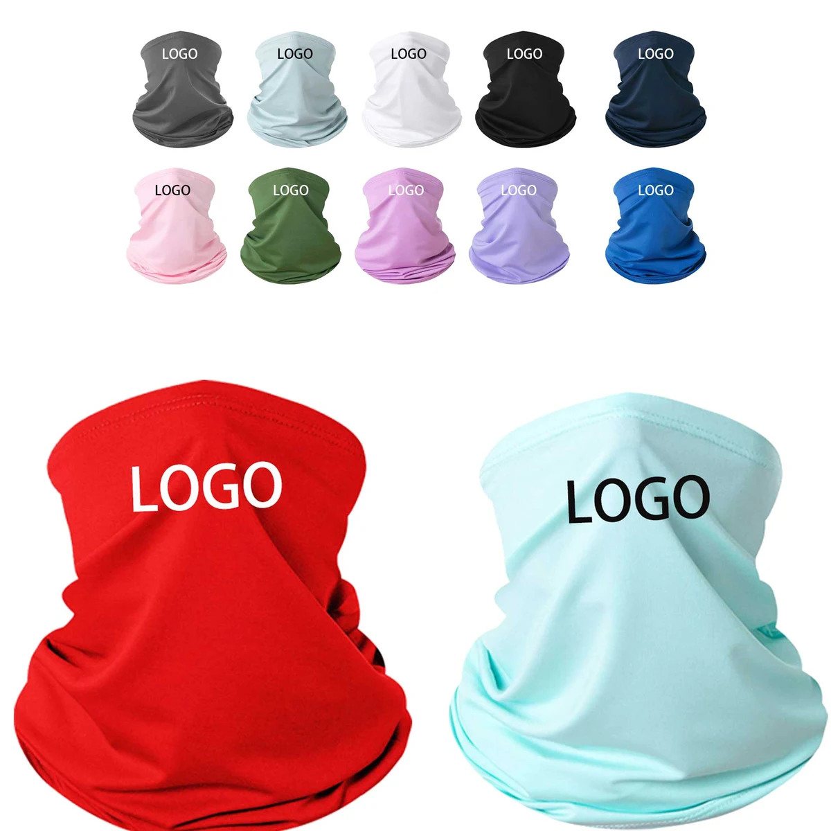 Lightweight Polyester Sun Face Shield 1