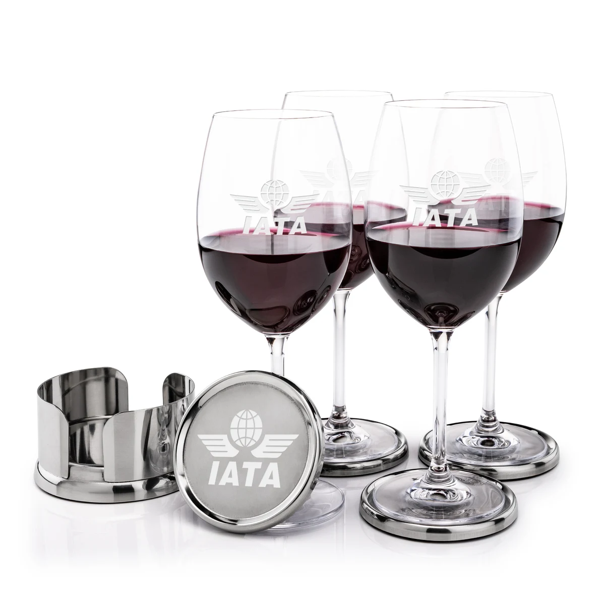 Baldoni Coasters & Blyth Wine Set 1